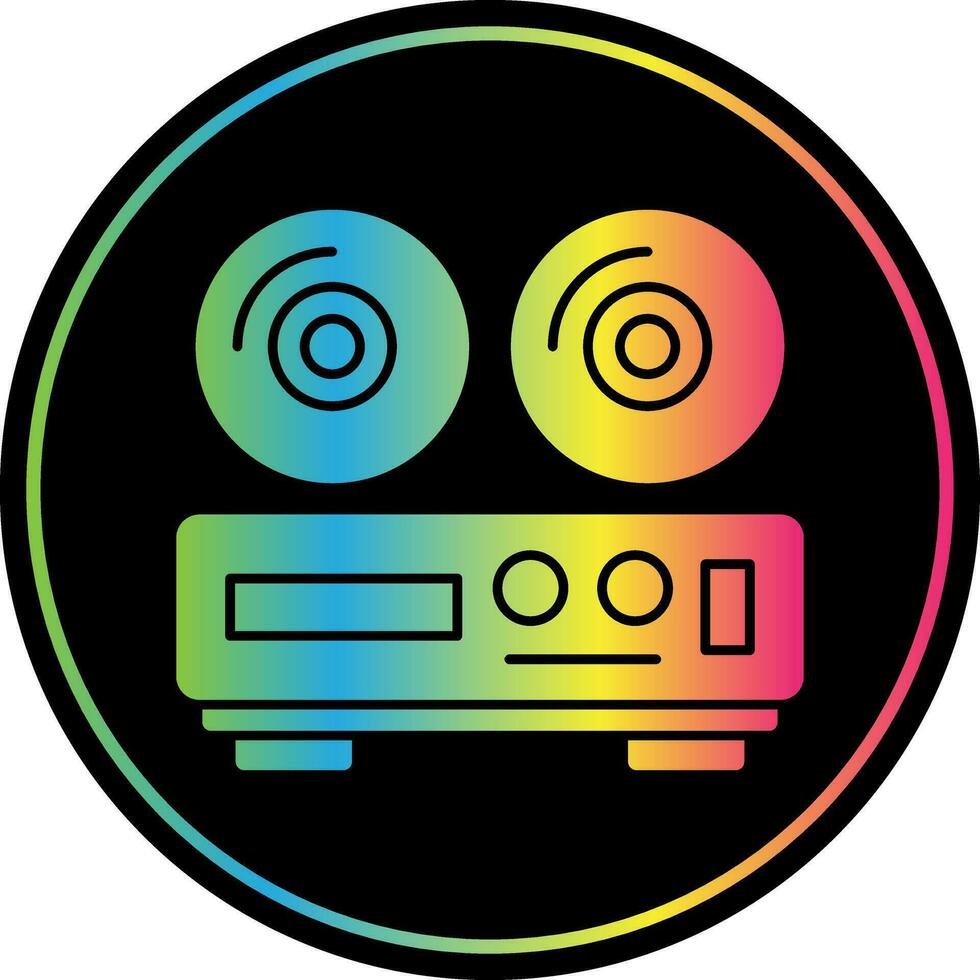 Dvd Player Vector Icon Design