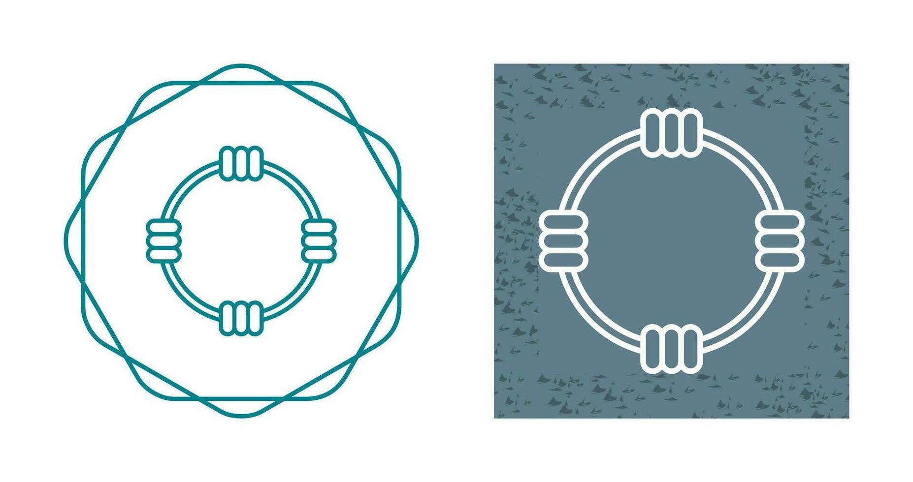 Hula Hoop Vector Icon