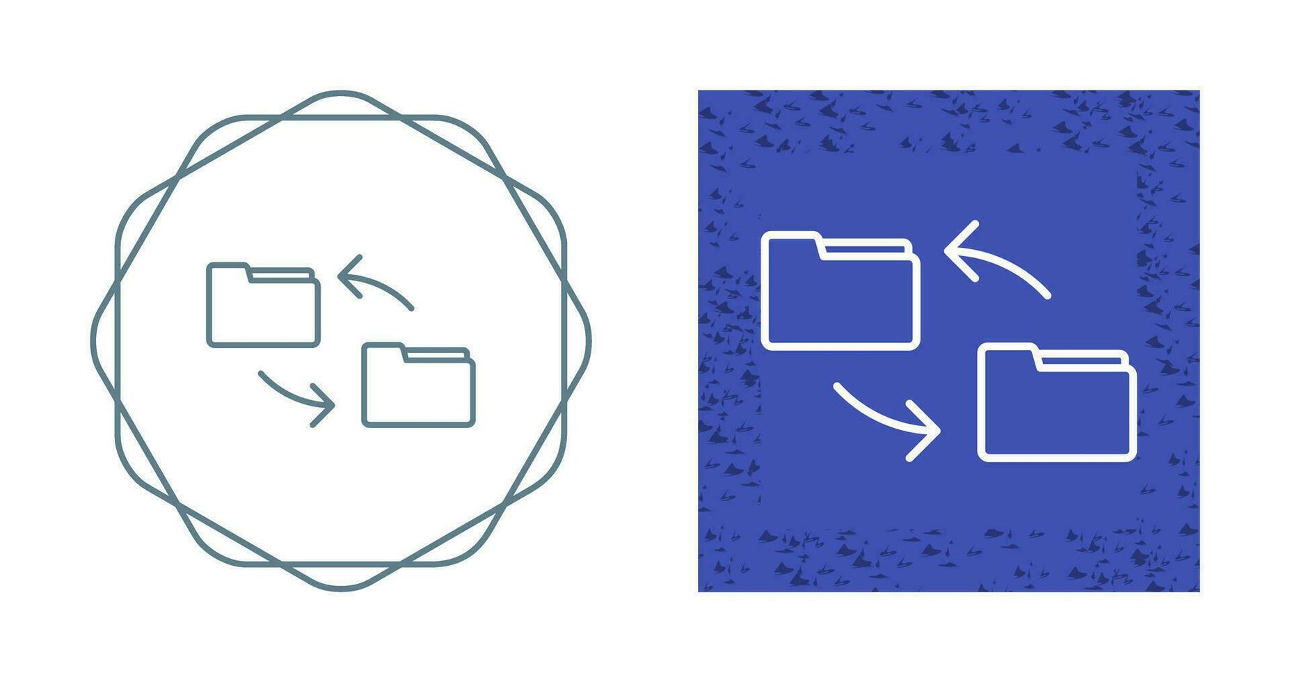 File Transfer Vector Icon