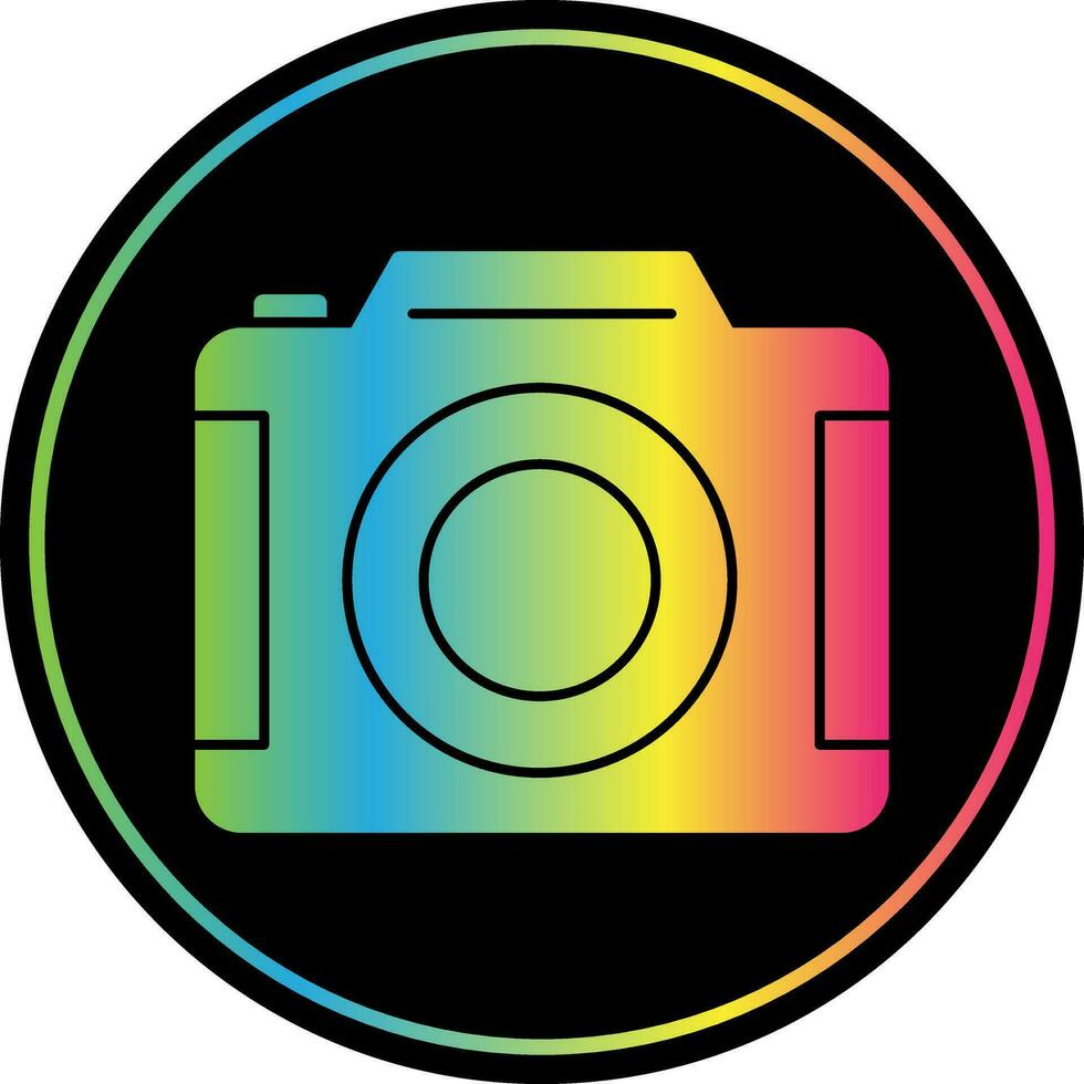 diseño de icono de vector de cámara fotográfica