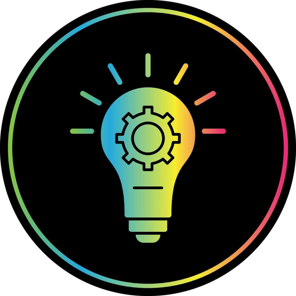 Convergence Vector Icon Design