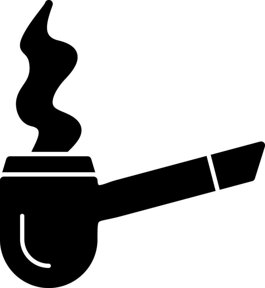 Smoking Pipe Vector Icon Design