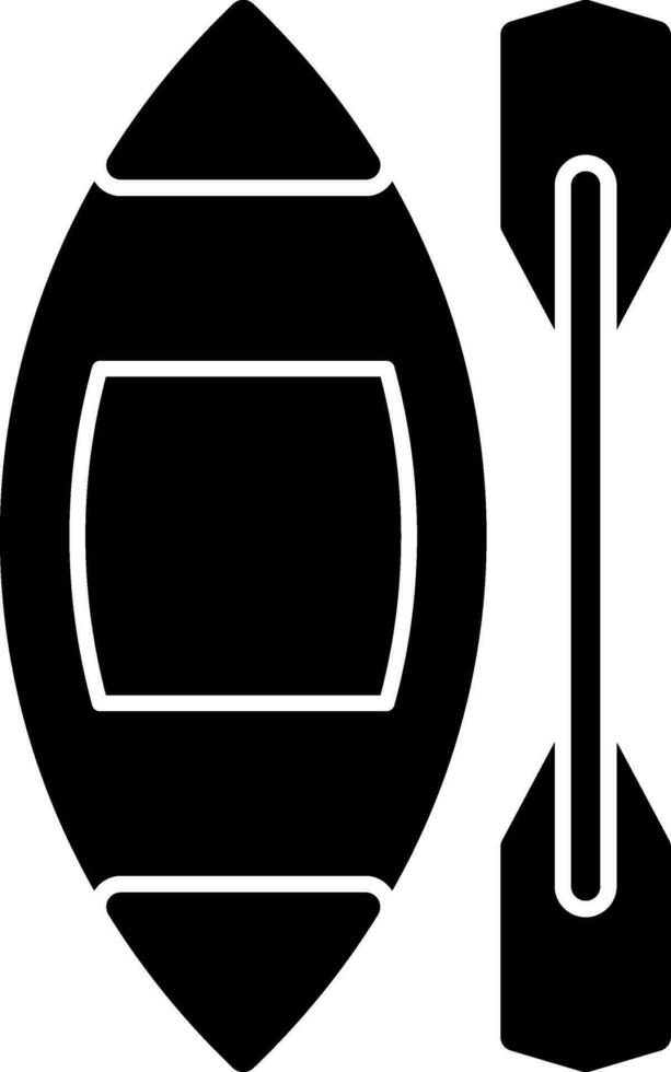 Kayak Vector Icon Design