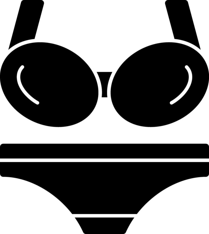 Bikini Vector Icon Design