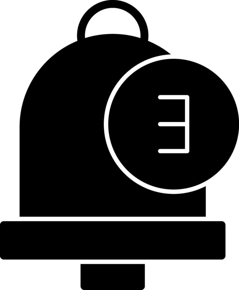 diseño de icono de vector de campana de notificación