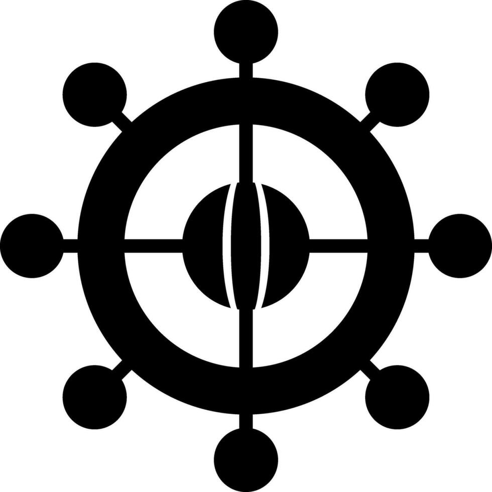 Rudder Vector Icon Design