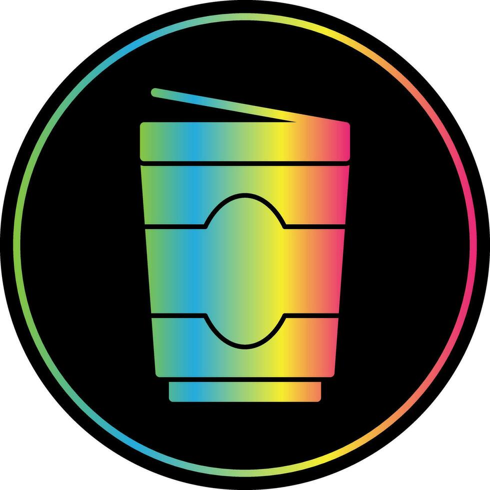 Yogurt Vector Icon Design