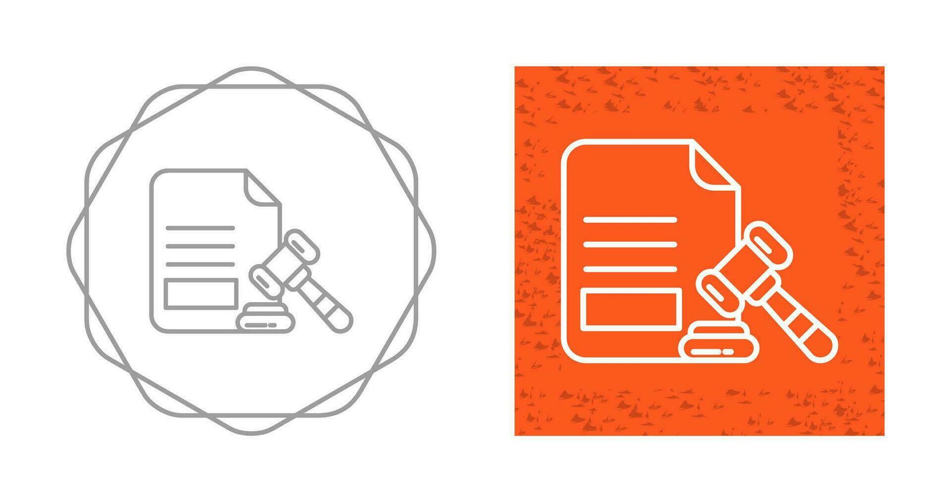 Legal Paper Vector Icon