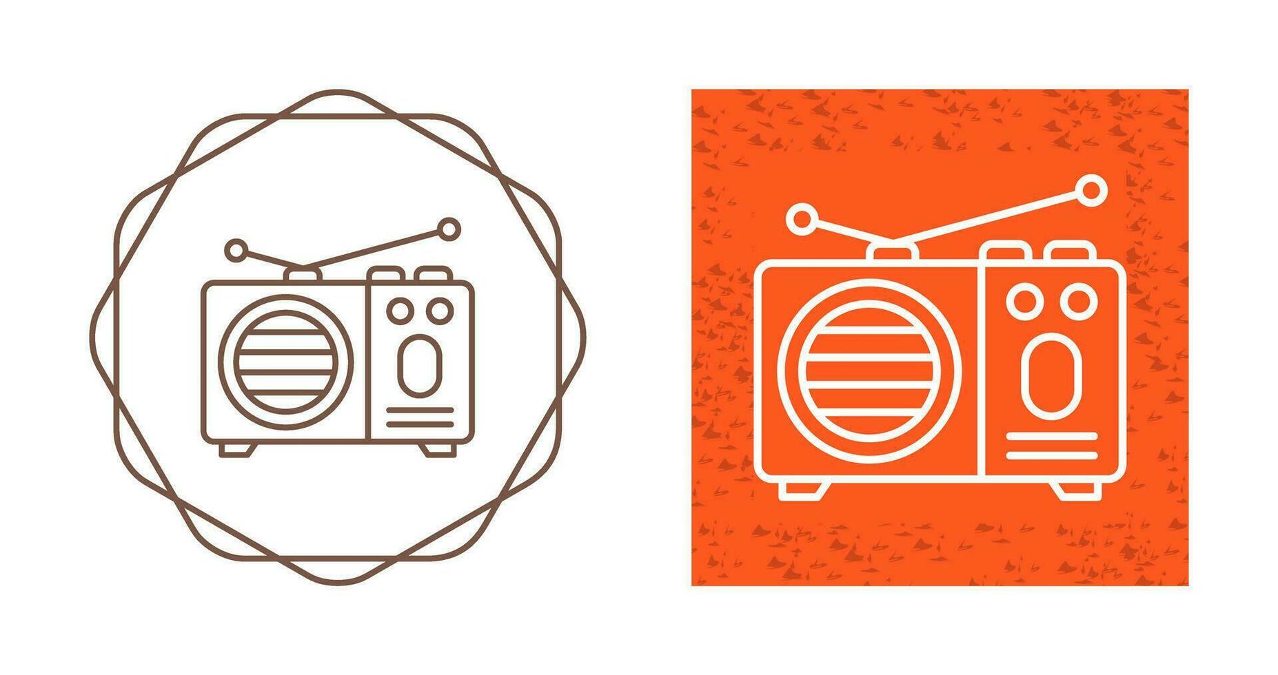 Radio Vector Icon