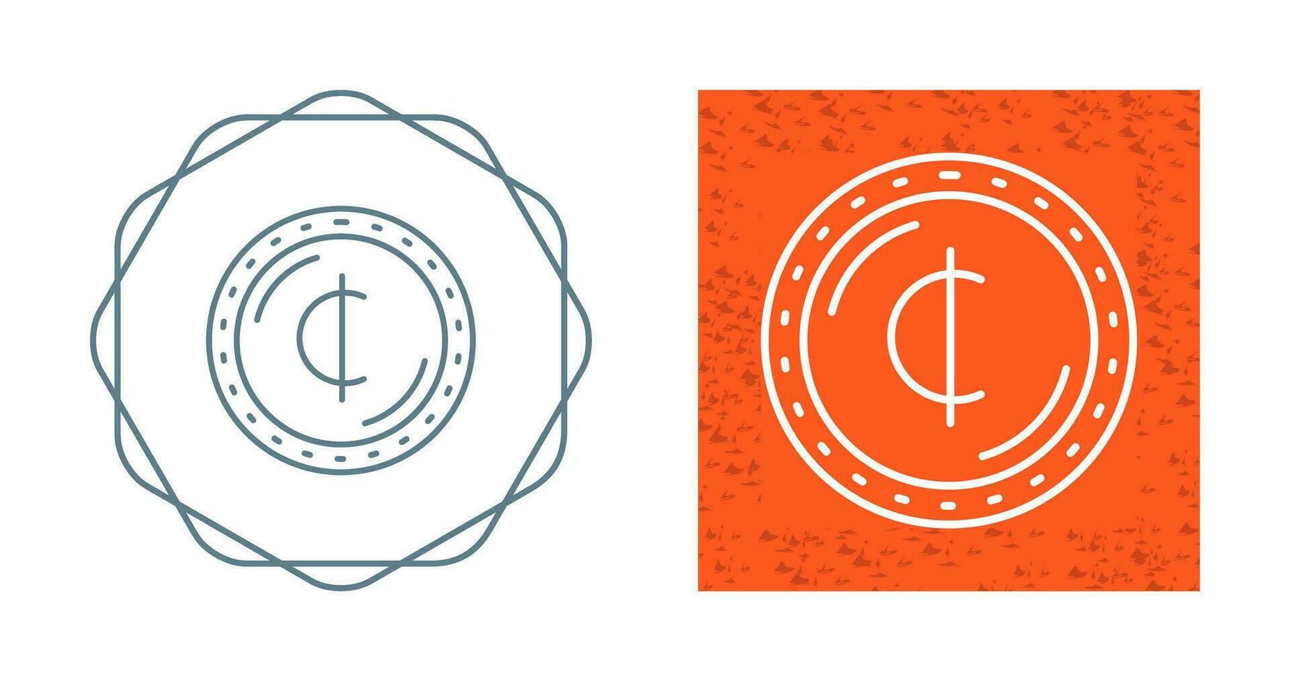Cedis Currency Vector Icon