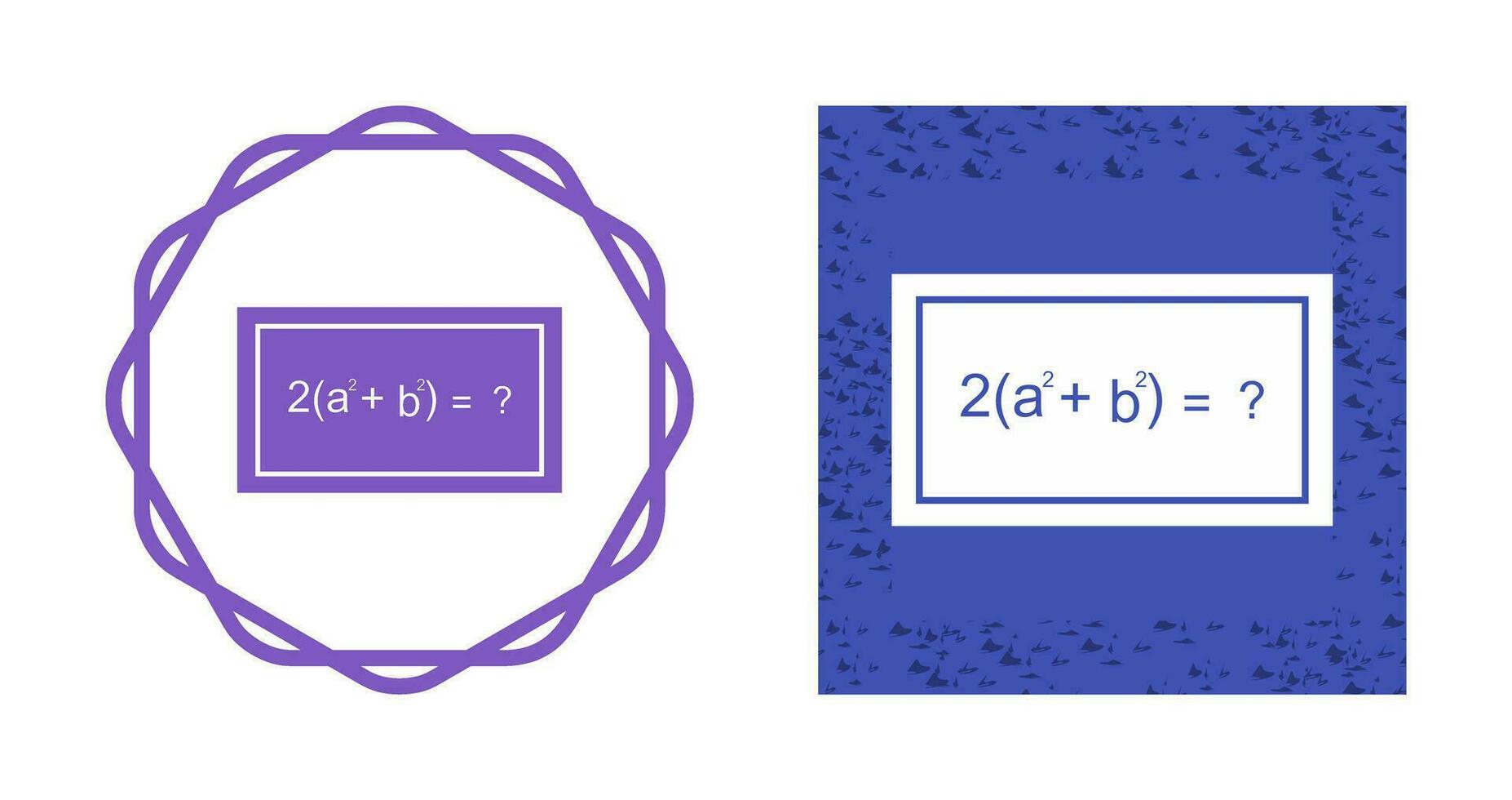 Solving Formula Vector Icon