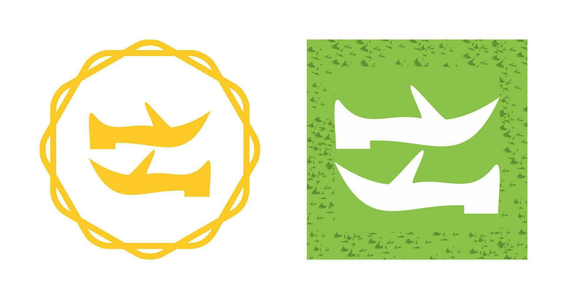 Arabic Shoes Vector Icon