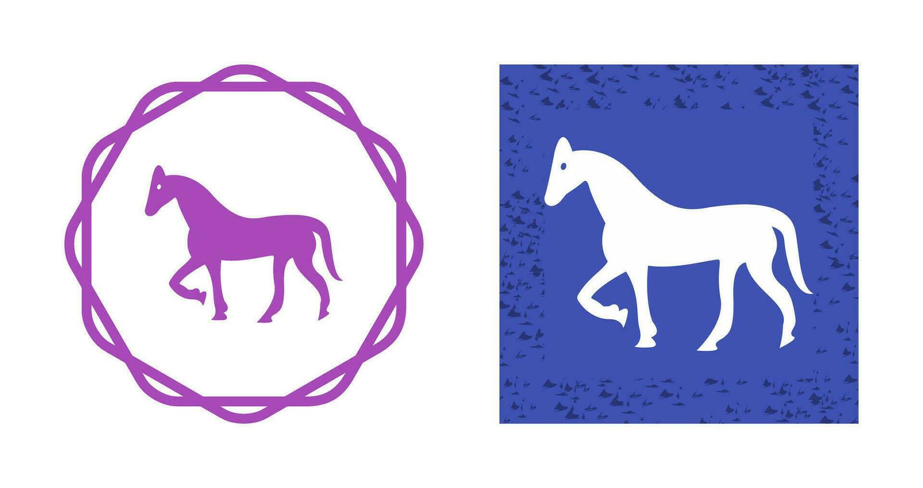 icono de vector de caballo