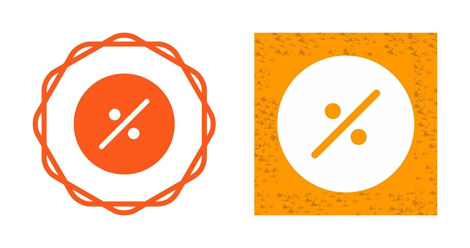 Percentage Symbol Vector Icon