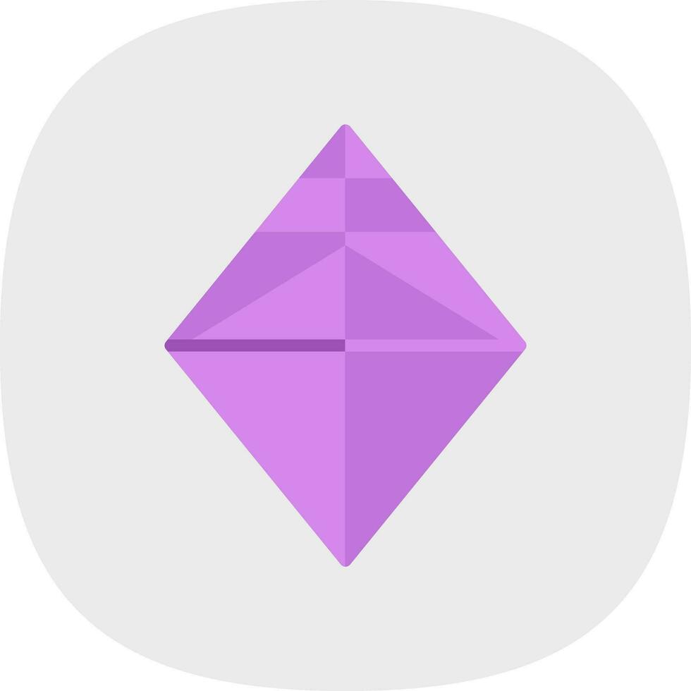 Crystal Vector Icon Design