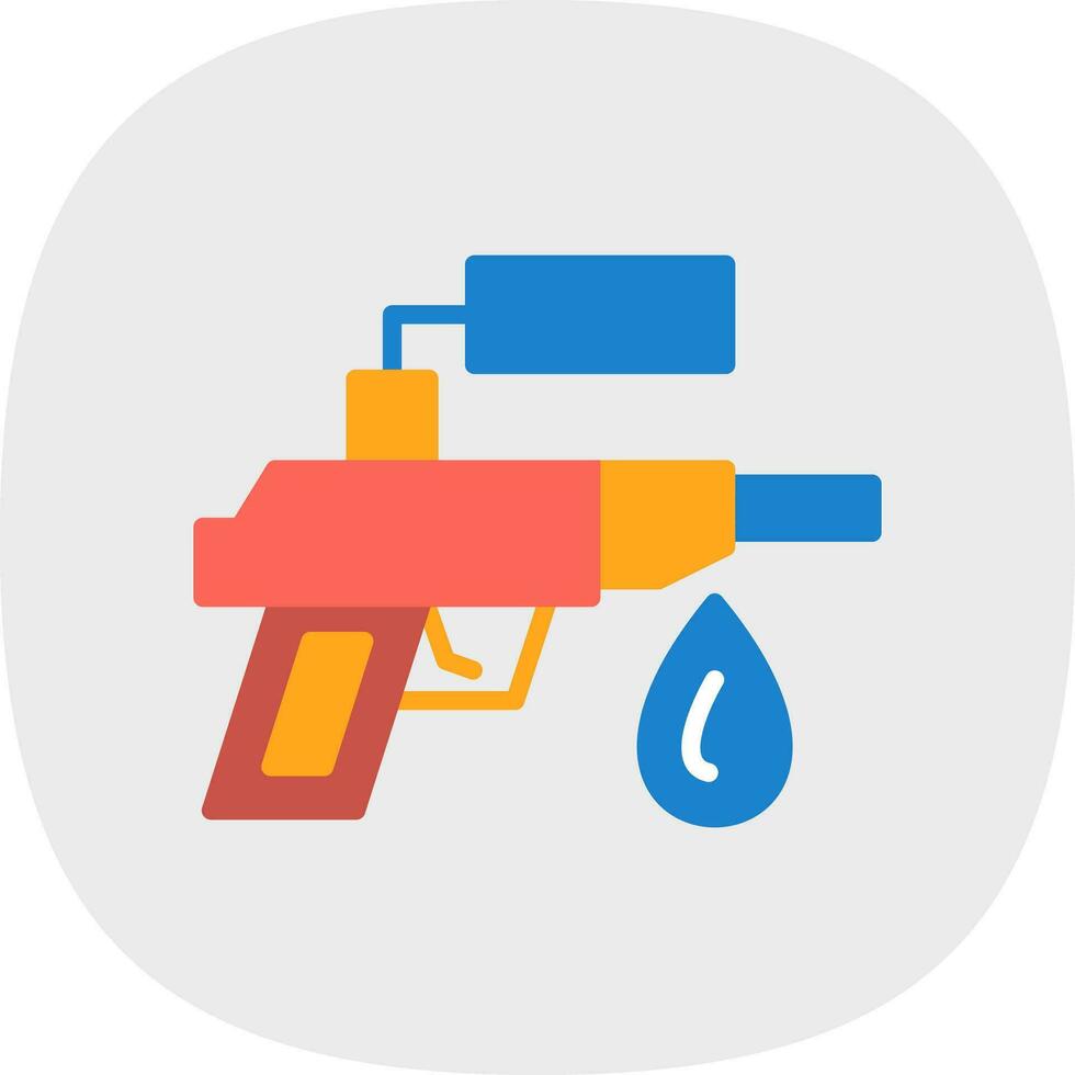 diseño de icono de vector de pistola de agua