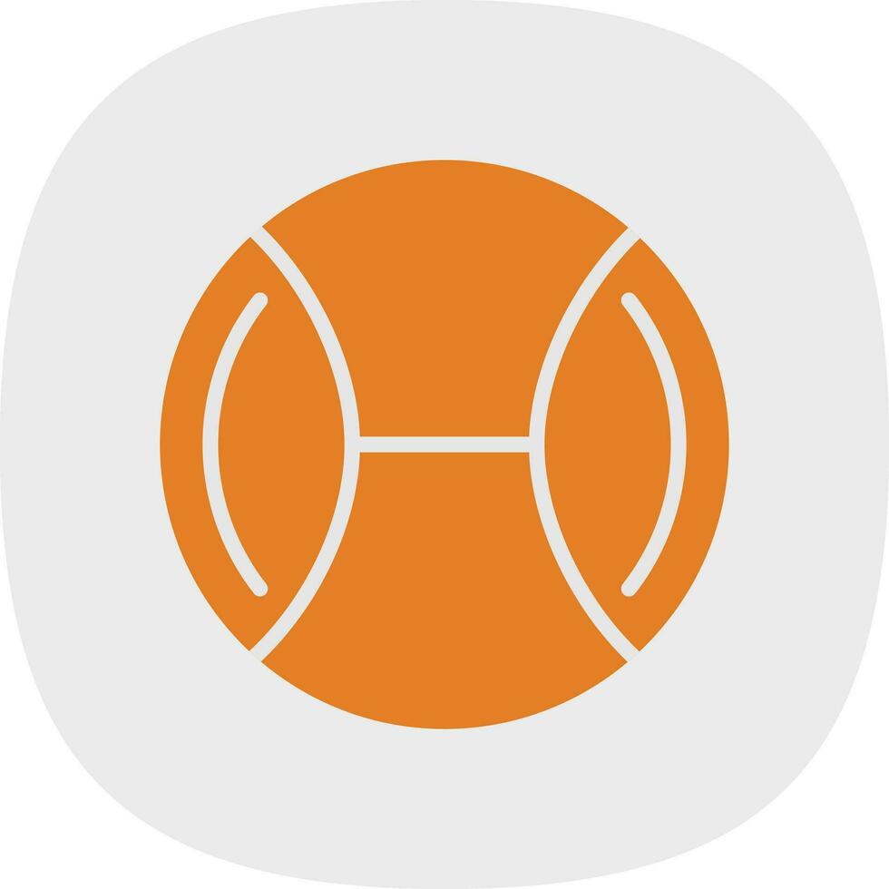 Basketball Vector Icon Design