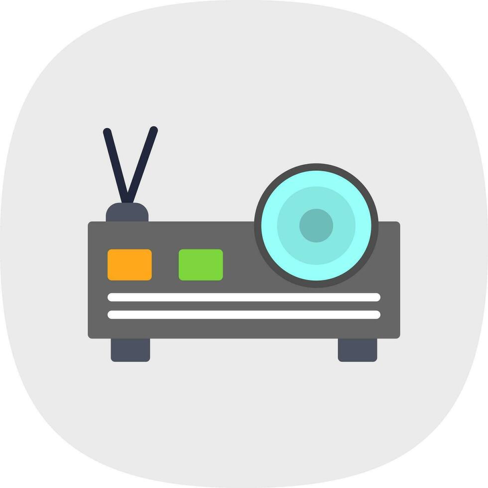 diseño de icono de vector de proyector