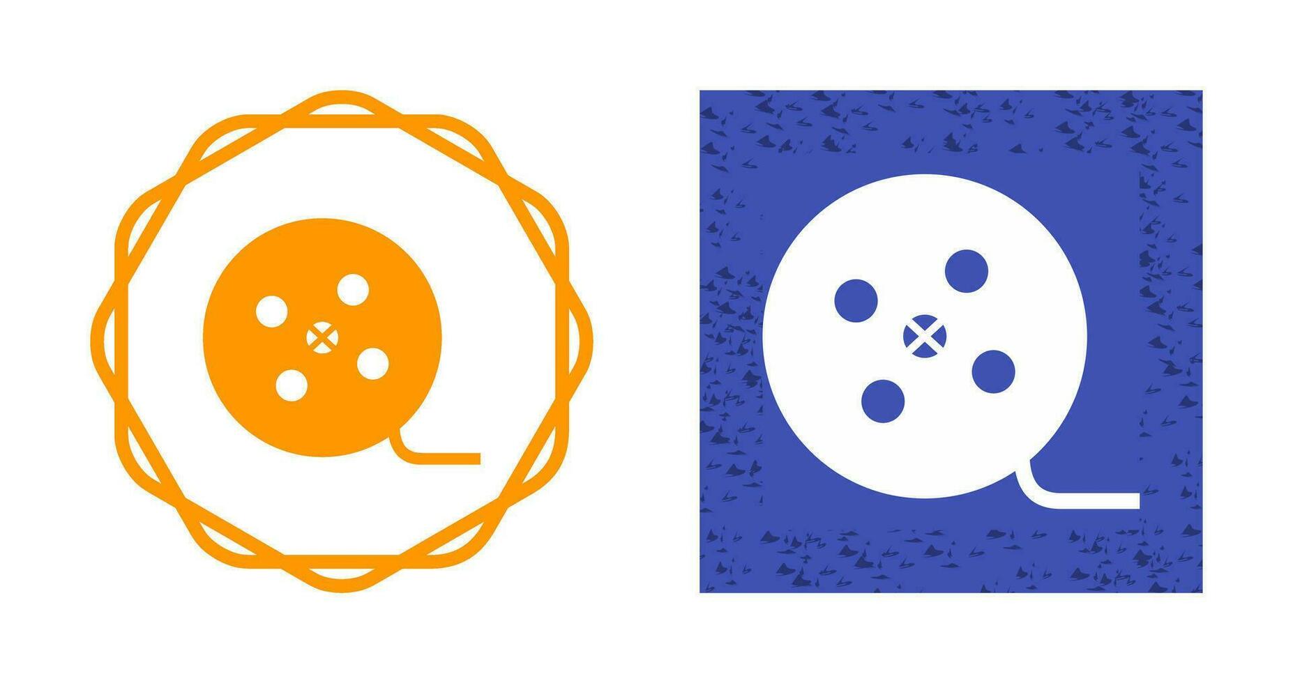 Film Reel Vector Icon