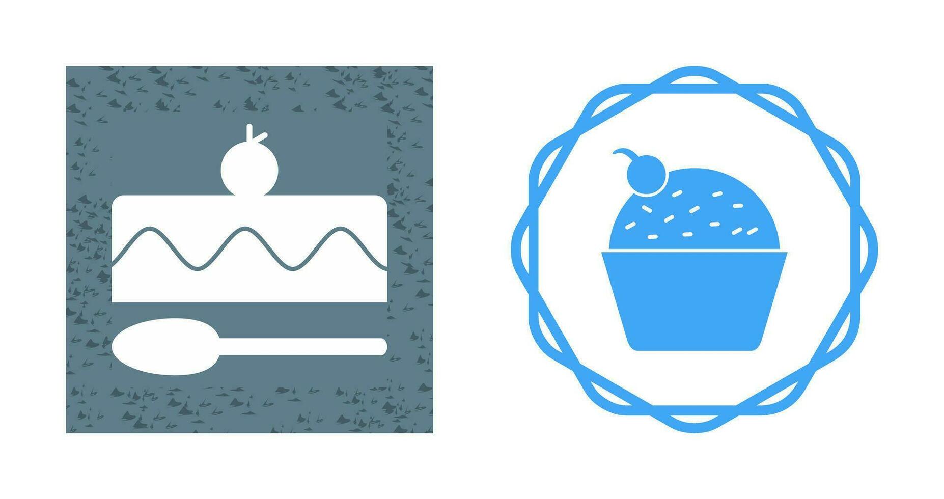 Chocolate Cupcake Vector Icon