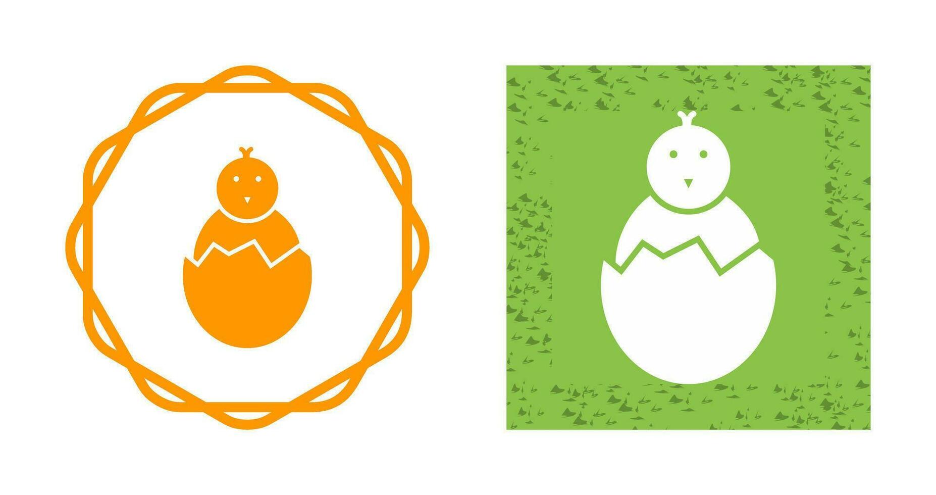 Hatched Egg Vector Icon