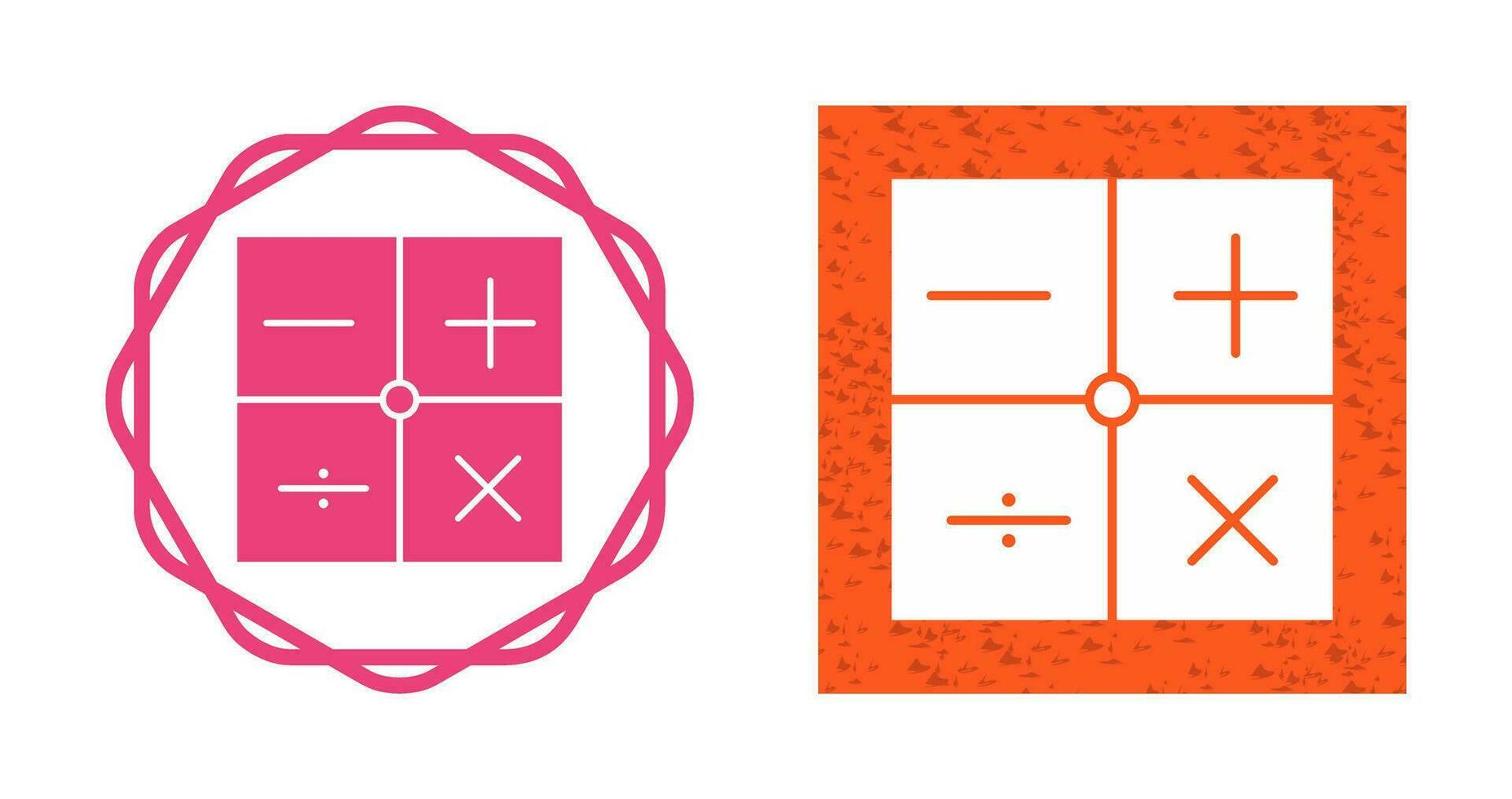Math Symbols Vector Icon