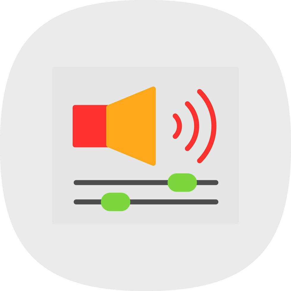 Sound Controller Vector Icon Design