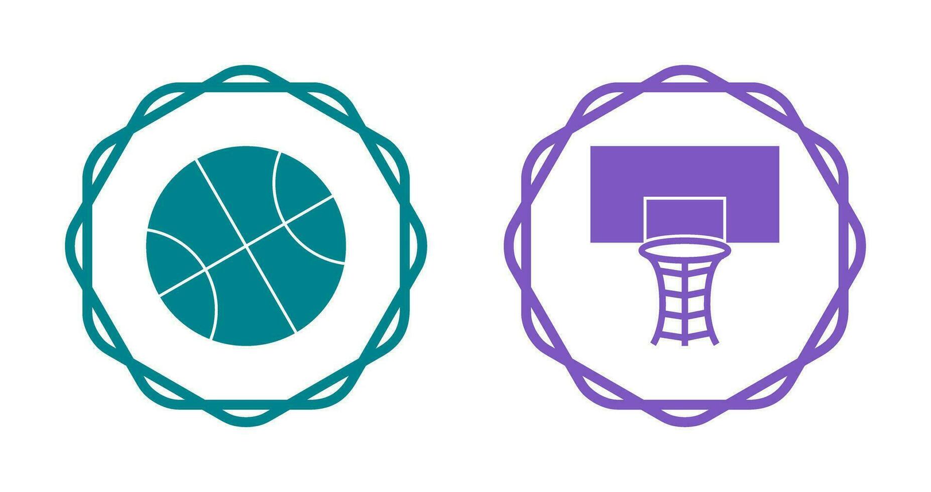 Basketball Hoop Vector Icon