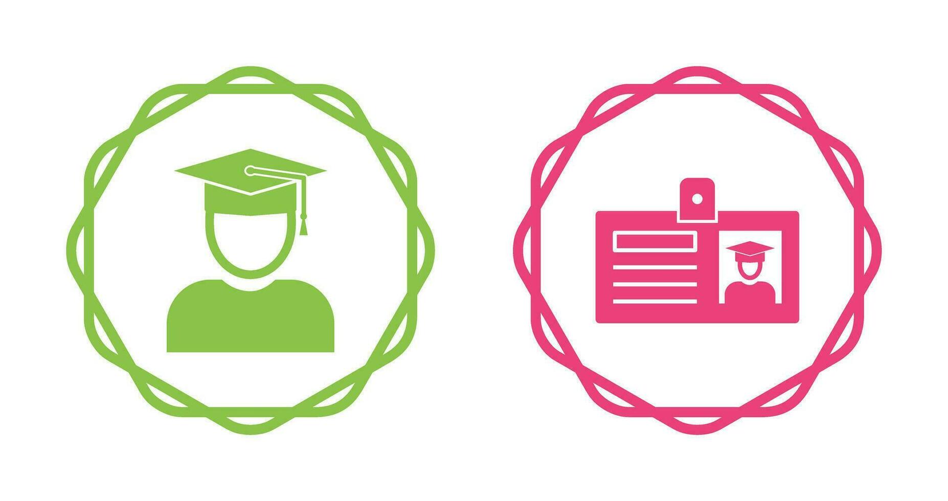 Student ID Card Vector Icon