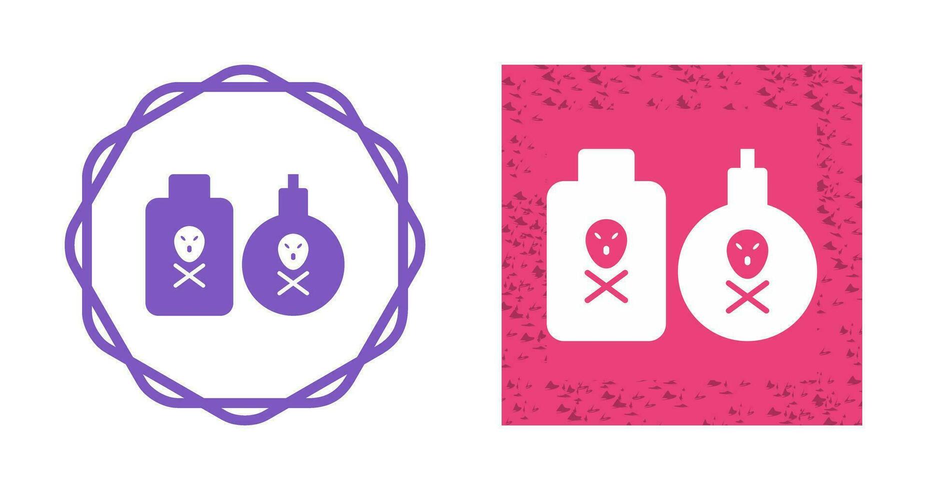 Poisonous Chemicals Vector Icon