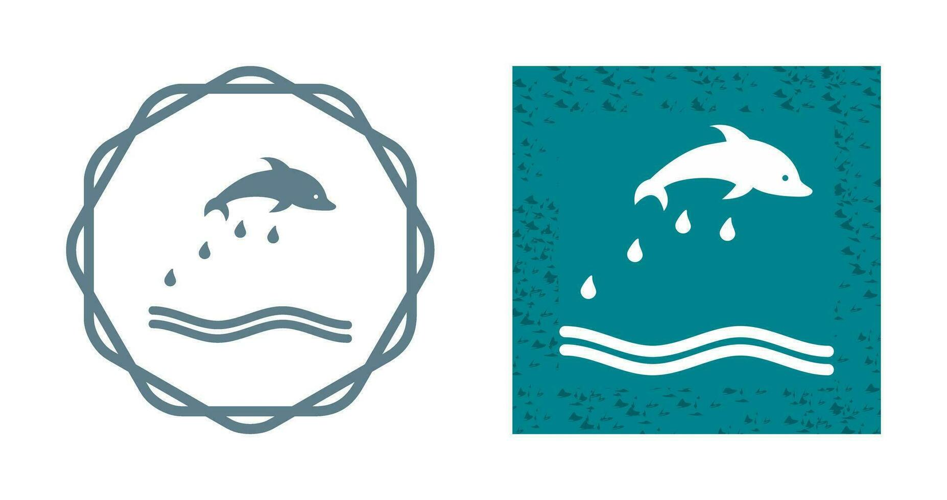 Dolphin Vector Icon