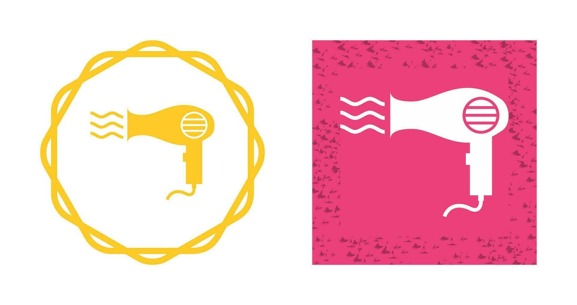 Hair dryer Vector Icon