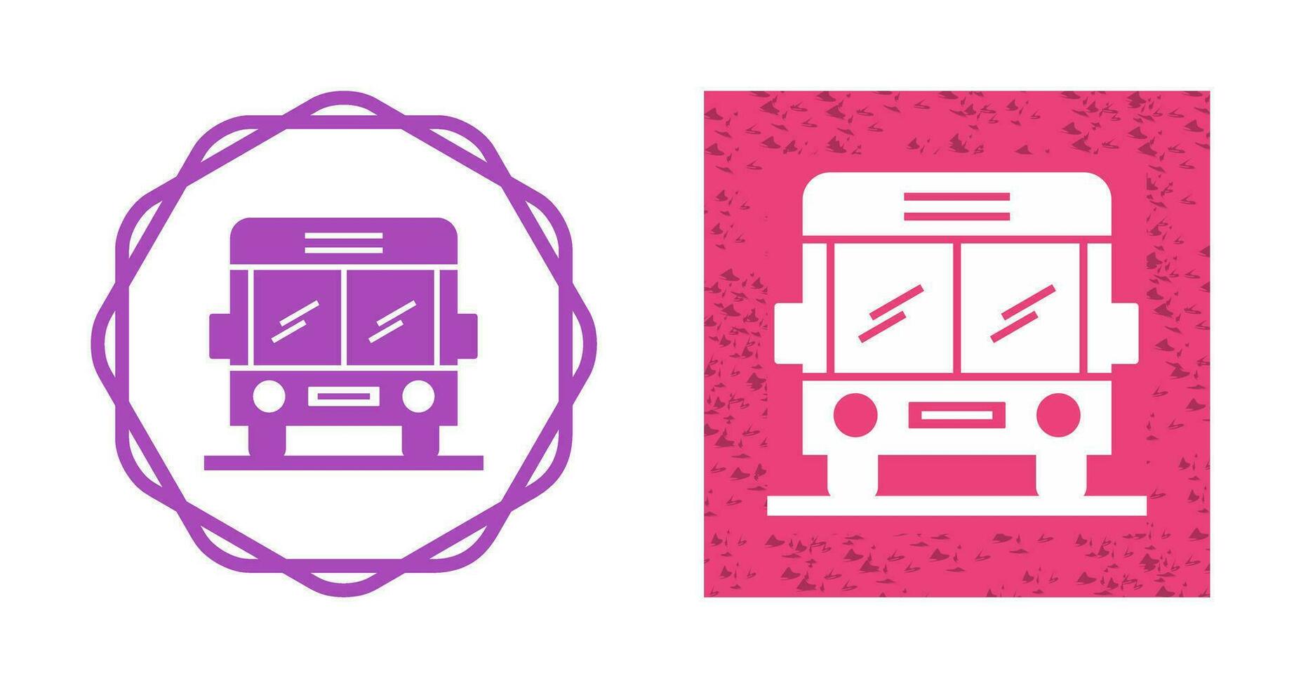 School bus Vector Icon