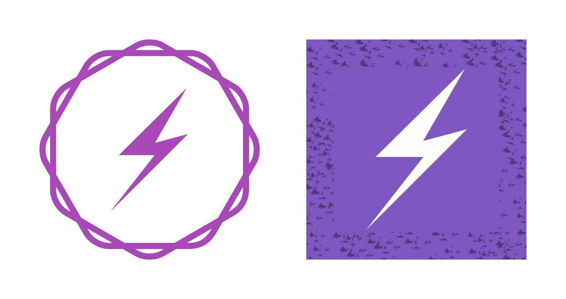 Lightening Vector Icon