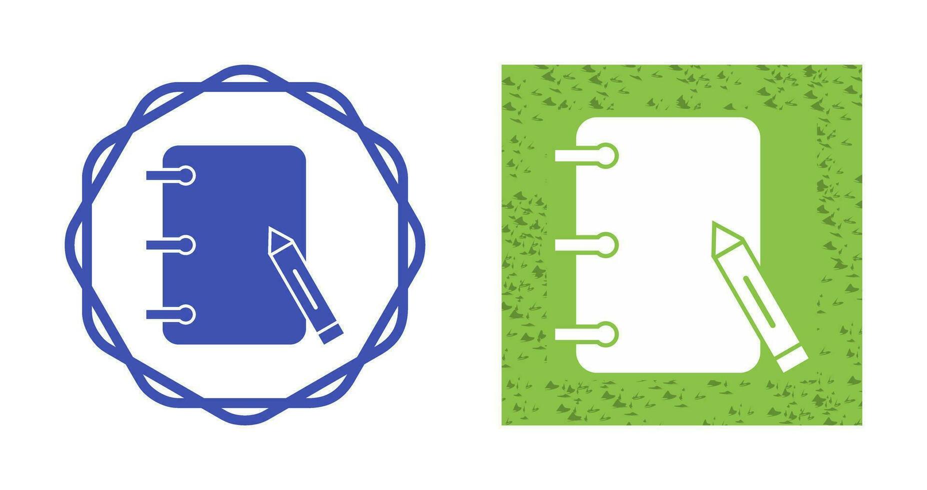 Paper and Pencils Vector Icon