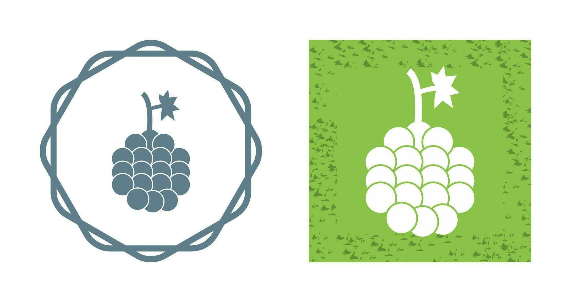 Grapes Vector Icon