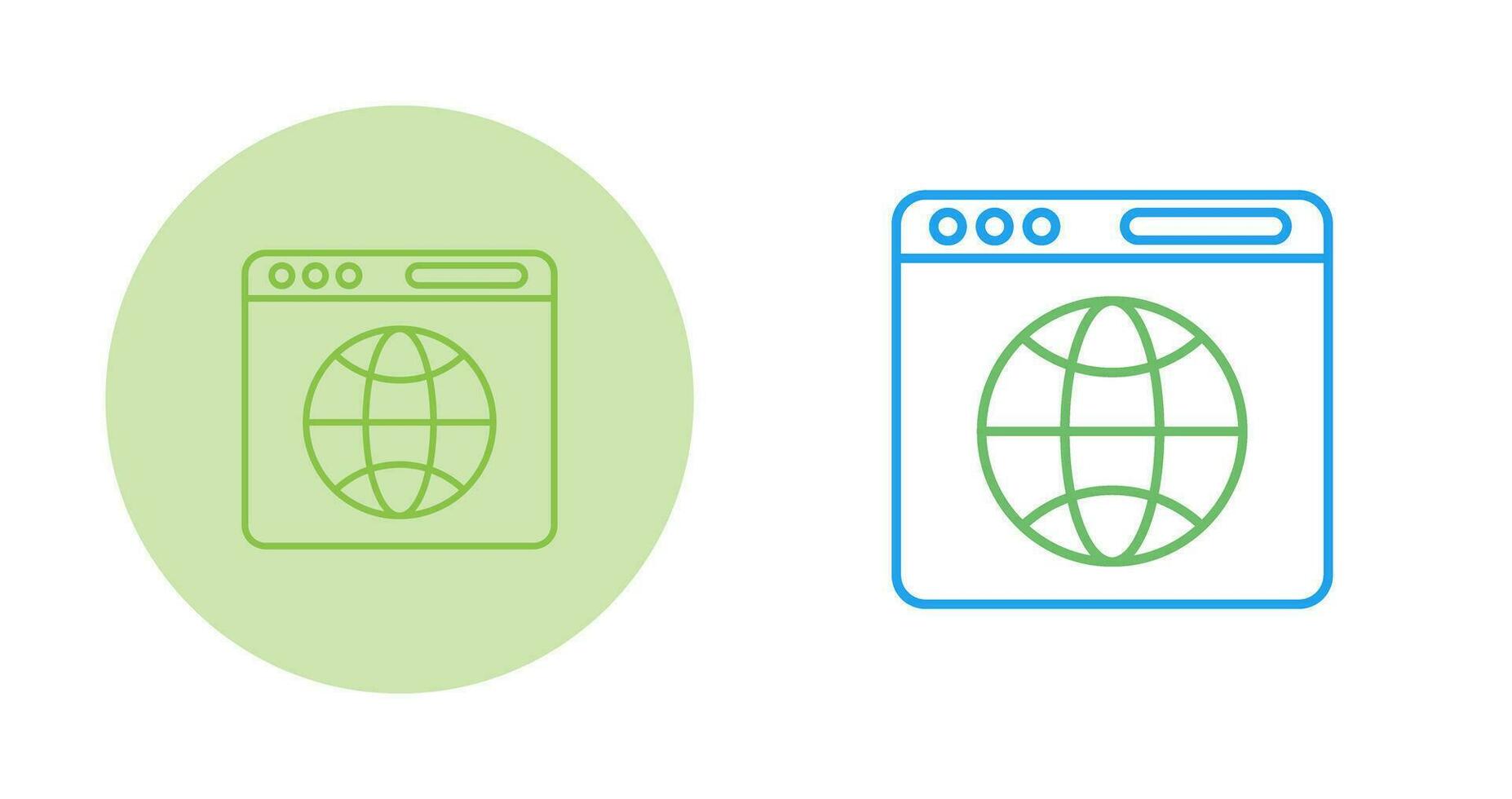 Browser Vector Icon