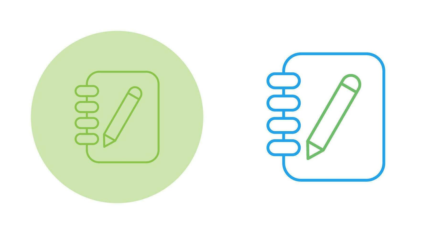 Notebook Vector Icon