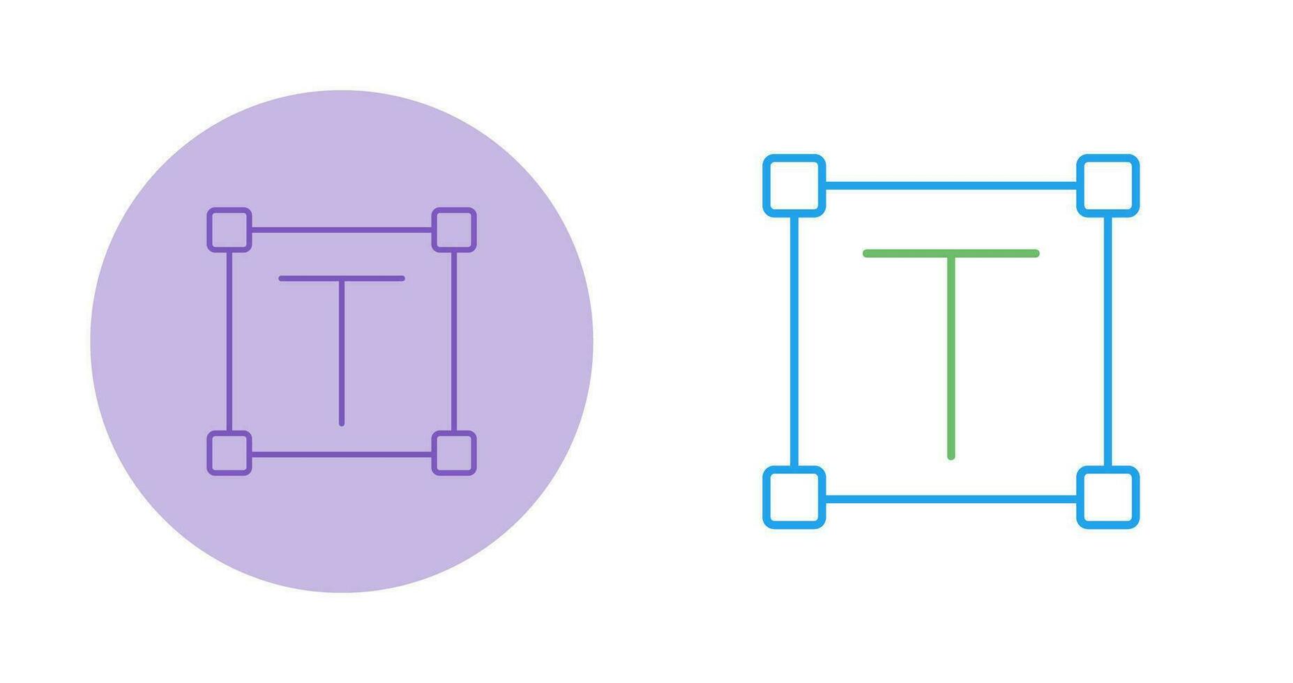 Text Vector Icon