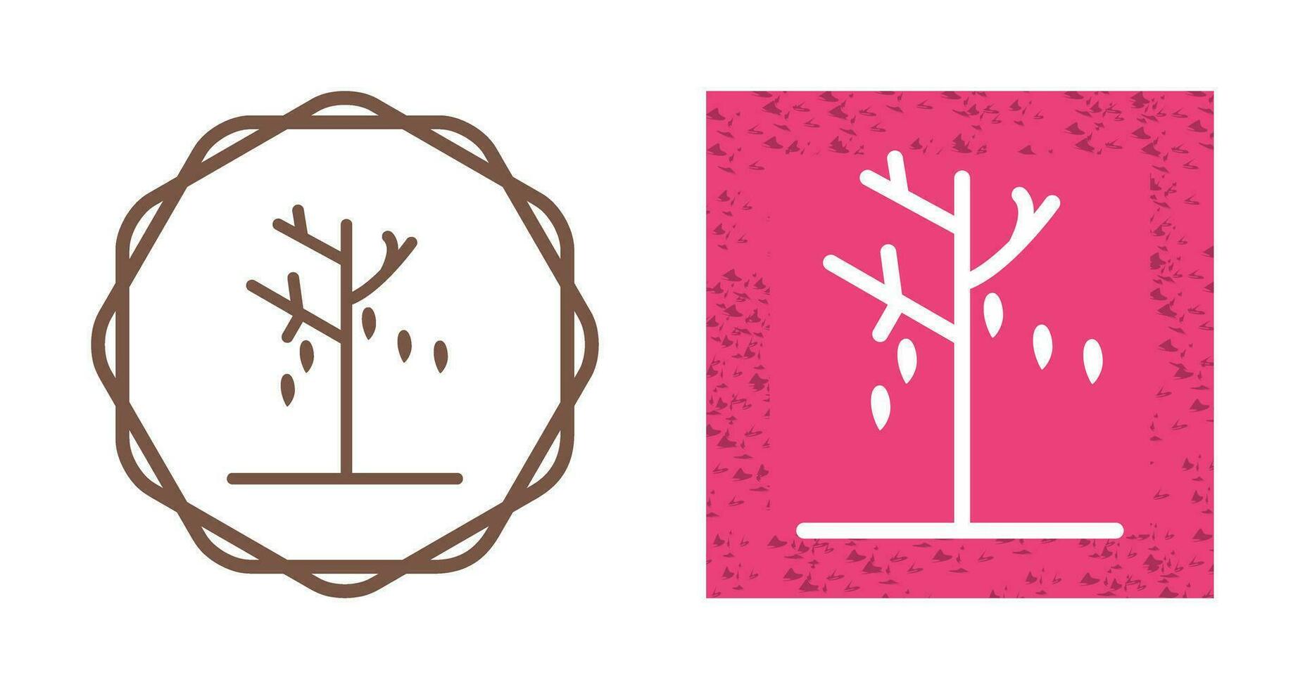 Leaves in Wind Vector Icon