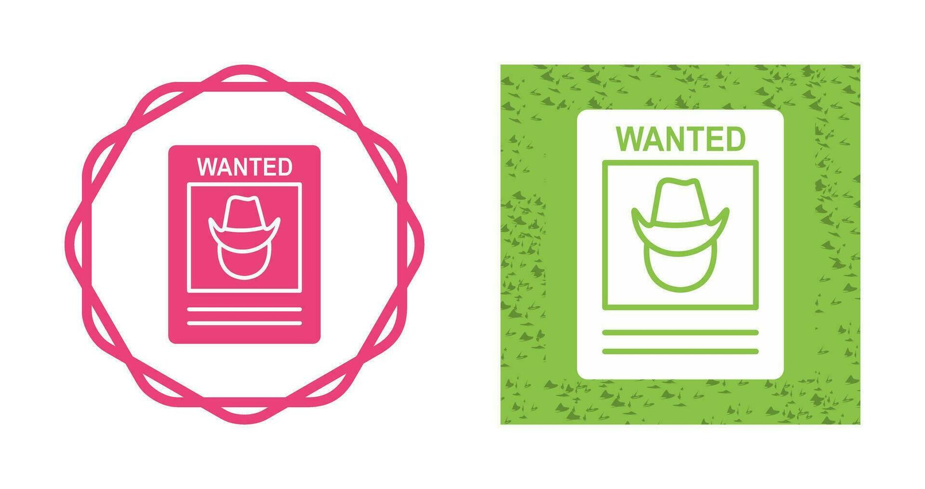 Wanted Poster Vector Icon