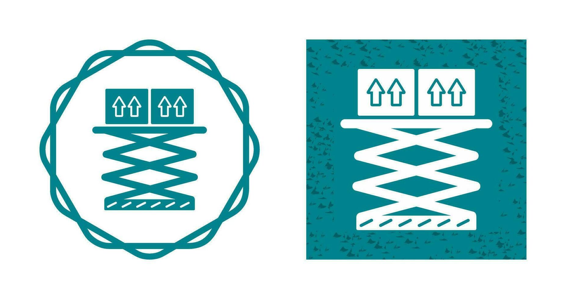 Lift Box Vector Icon