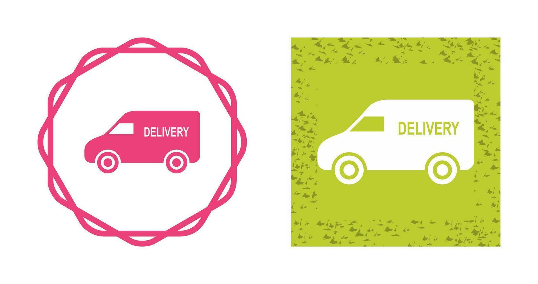 Delivery Car Vector Icon