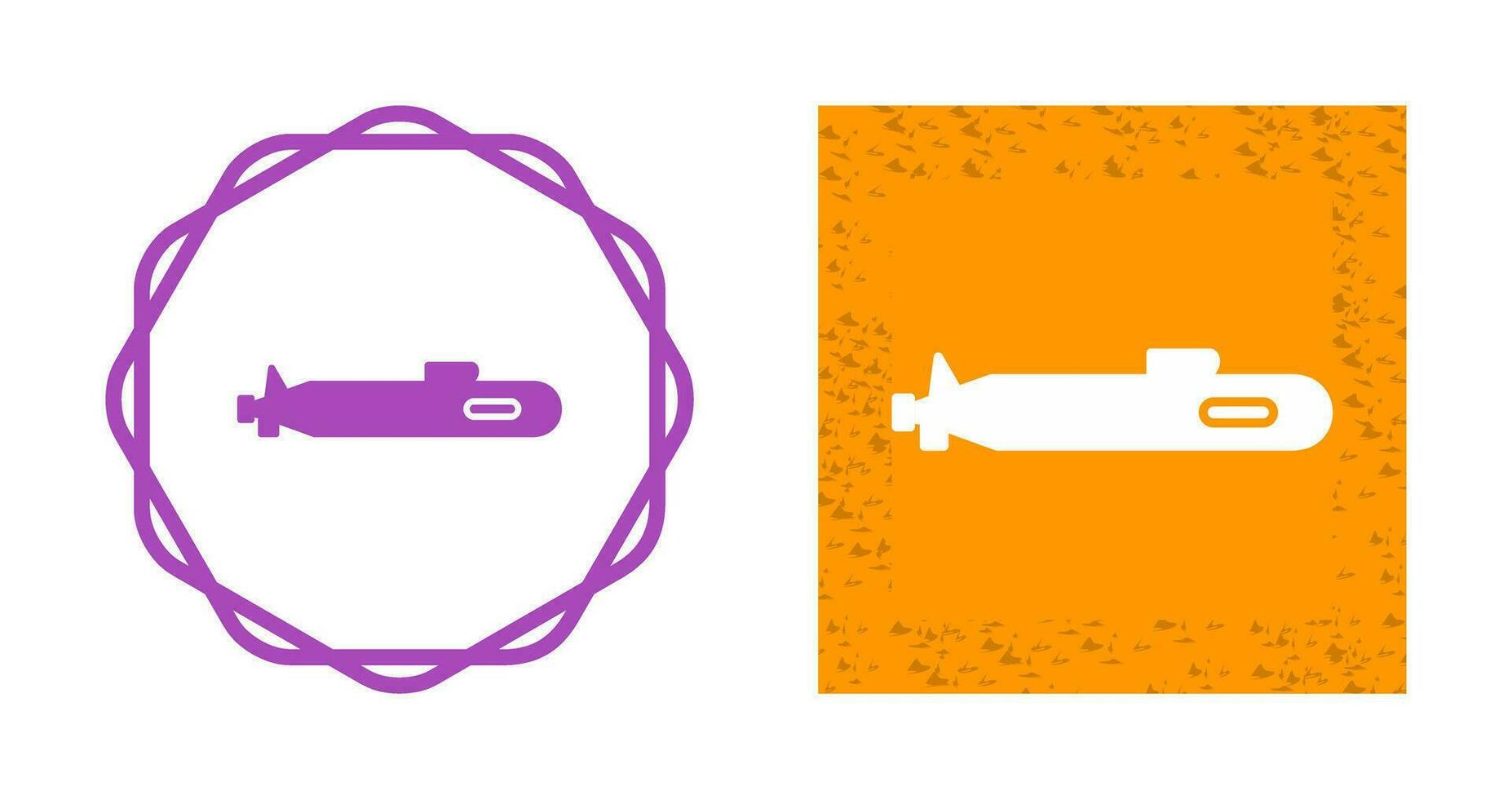 Submarine Vector Icon