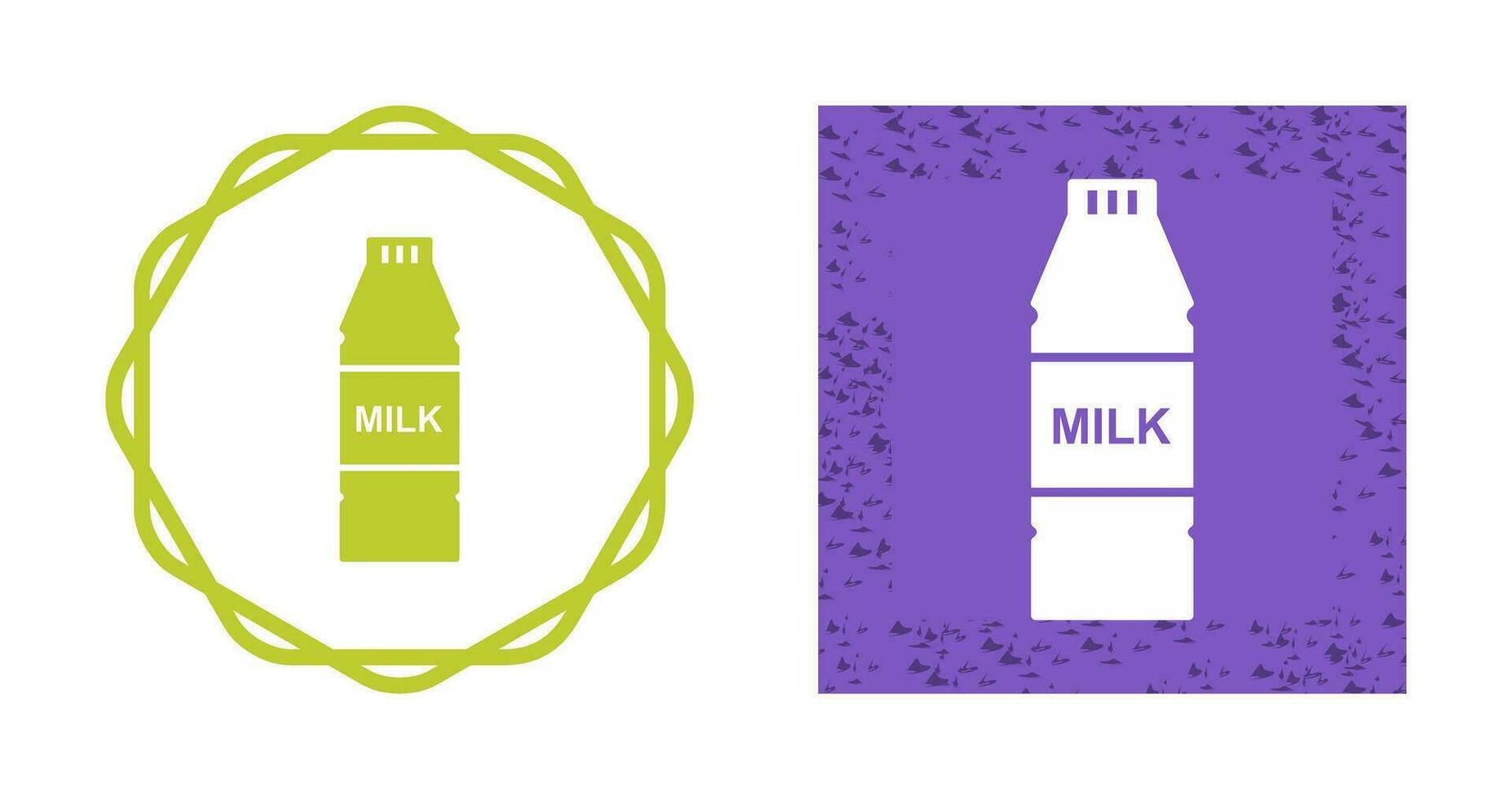 Milk Bottle Vector Icon