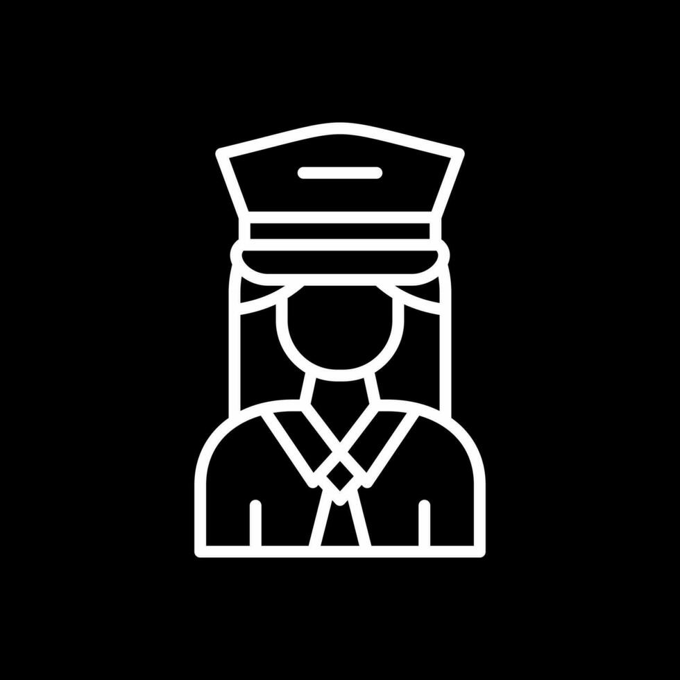 Captain Vector Icon Design