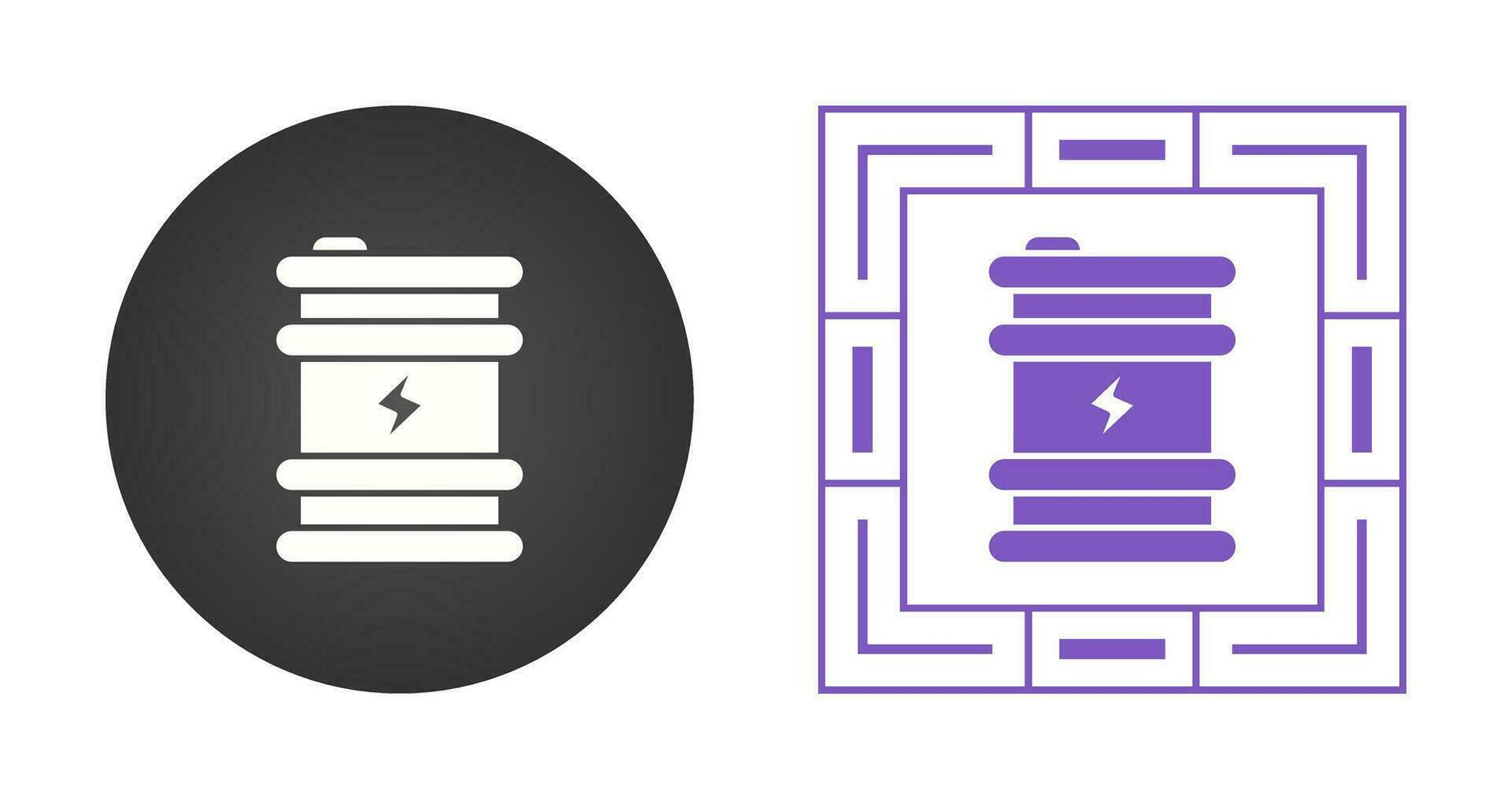 Storage Tank Vector Icon
