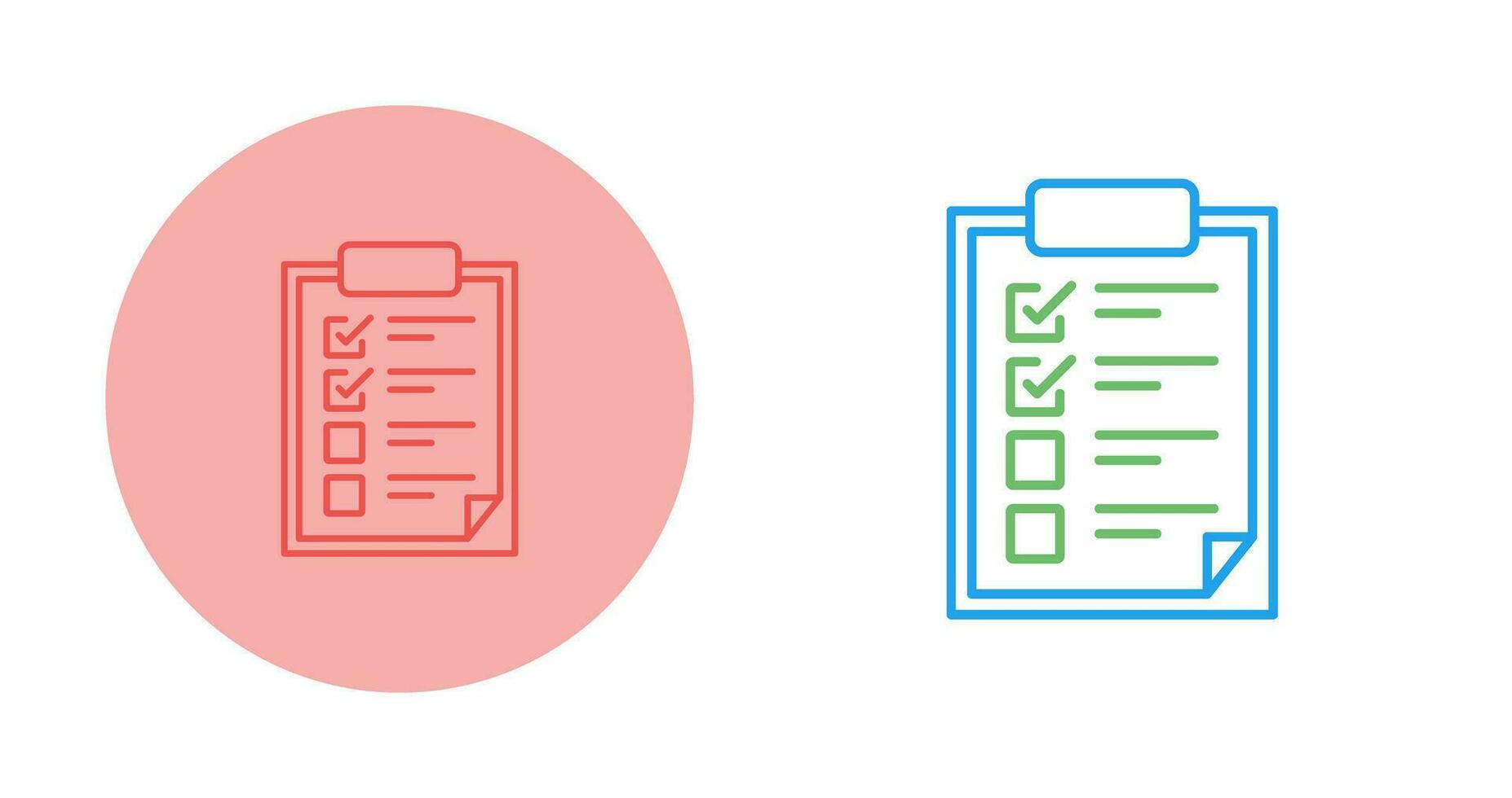Checklist Vector Icon