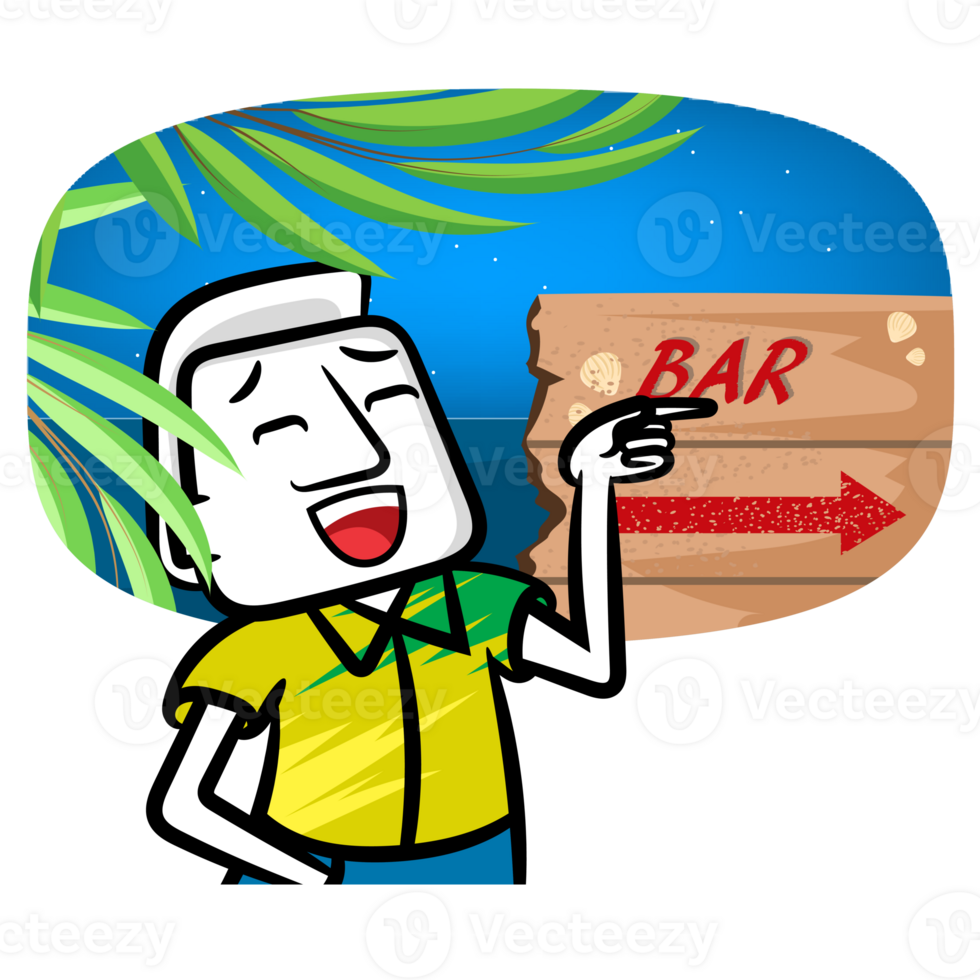 I'm going to the bar png