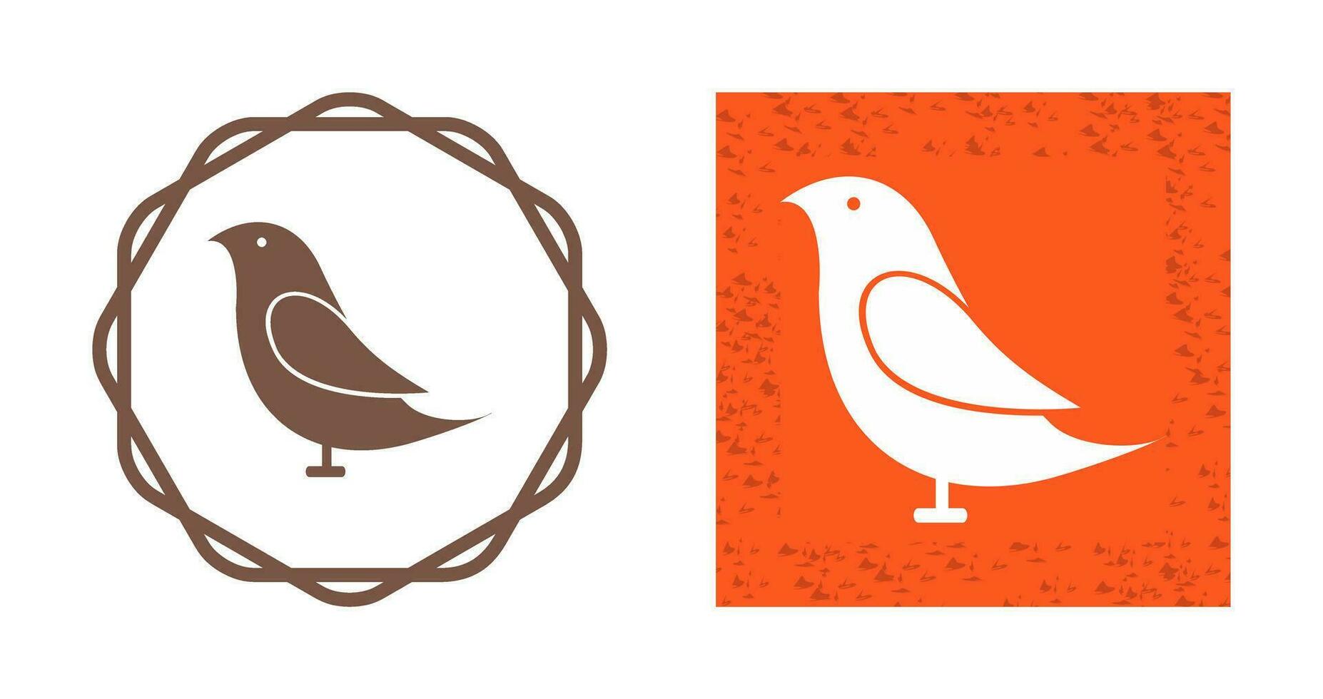 icono de vector de aves